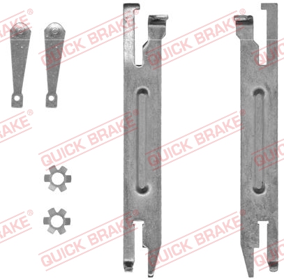 QUICK BRAKE 105 53 004 Kit dispositivo di registrazione, freno a tamburo-Kit dispositivo di registrazione, freno a tamburo-Ricambi Euro